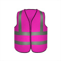 High visibility blue security warning construction reflective safety vest